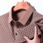 Code: 714- Premium China Polo Shirt For Men - Image 2