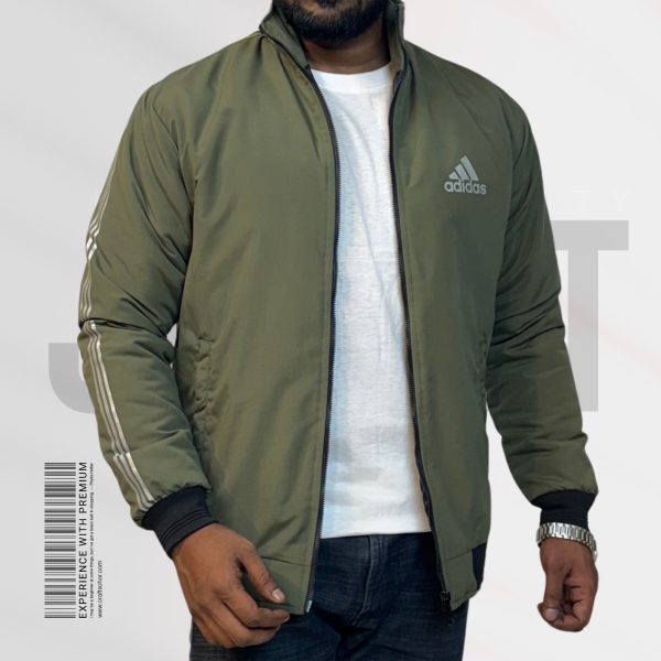 Code: P-603 (Olive-A)| Premium Pedding Jacket for Men’s