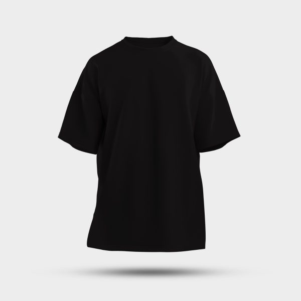 Premium Solid Drop Shoulder T-Shirt - Image 3