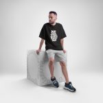 Premium Printed Drop Shoulder T-Shirt - Image 2