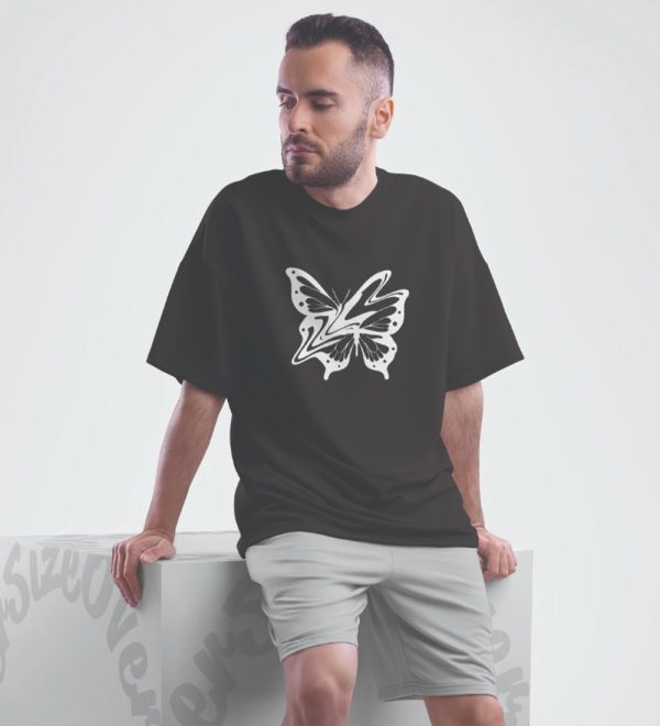 Premium Printed Drop Shoulder T-Shirt - Image 2