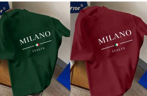 Code:2289 2 pcs Combo Stylish & Comfortable Fit Premium Drop Shoulder T-Shirt – Made from Premium China Fabric