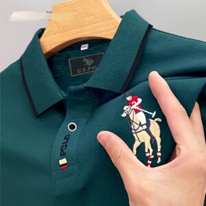 Code: 752 Premium Cotton Polo Shirt For Men